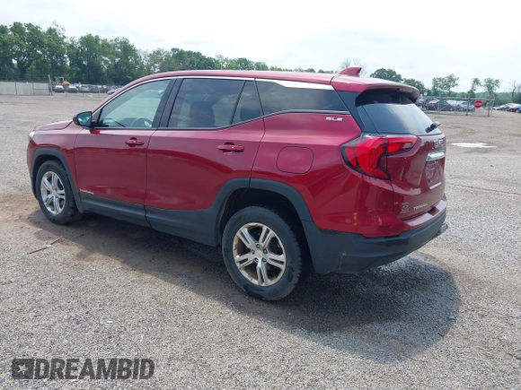 2019 GMC Terrain SLE with VIN 3GKALMEV4KL108753, listed as a IAAI auction lot 42558445 with 66,025 mi miles and . Bid and sale history available at DreamBid. Image 3.