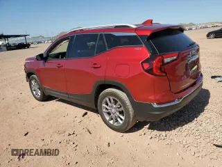 2023 GMC Terrain SLT z VIN 3GKALVEG1PL189242, wystawiony jako Copart lot #61286455 z przebiegiem 36 365 mil mil oraz Szkoda całkowita • Salvage title. Historia ofert i sprzedaży dostępna na DreamBid. Obrazek 2.