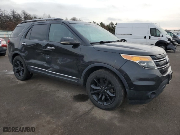 2011 Ford Explorer Limited with VIN 1FMHK8F83BGA25585, listed as a Copart auction lot 86271224 with 164,134 mi miles and Salvage Title. Bid and sale history available at carsss.com. Image 4.