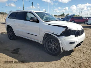 2021 Jeep Grand Cherokee Limited with VIN 1C4RJEBG6MC656932, listed as a Copart auction lot 43364675 with 42,238 mi miles and Salvage title. Bid and sale history available at DreamBid. Image 4.