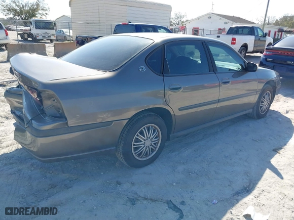 2003 Chevrolet Impala with VIN 2G1WF52E739420856, listed as a IAAI auction lot 41589917 with 108,041 mi miles. Bid and sale history available at carsss.com. Image 4.