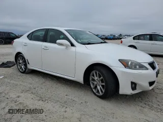 2011 Lexus IS 350 with VIN JTHCE5C20B5000786, listed as a Copart auction lot 42167155 with 149,372 mi miles and Salvage title. Bid and sale history available at DreamBid. Image 4.