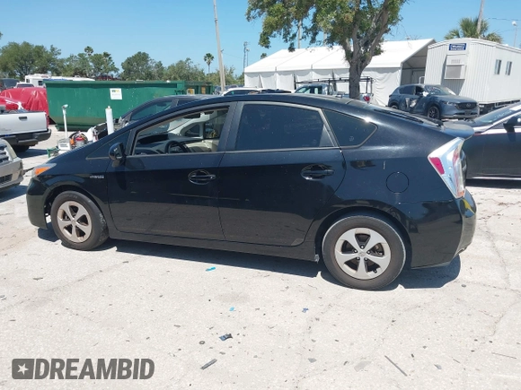 2012 Toyota Prius One with VIN JTDKN3DU8C0333155, listed as a IAAI auction lot 42062427 with 190,320 mi miles. Bid and sale history available at carsss.com. Image 14.