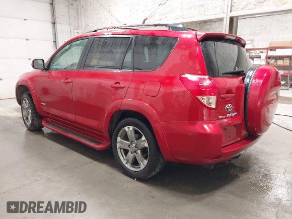 2008 Toyota RAV4 Sport with VIN JTMBK32V186036561, listed as a IAAI auction lot 42110651 with 33,877 mi miles and . Bid and sale history available at DreamBid. Image 3.