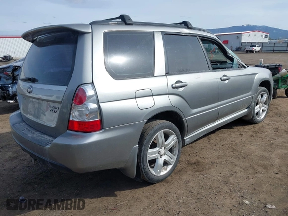 2007 Subaru Forester Sports XT with VIN JF1SG69637H729903, listed as a IAAI auction lot 41841683 with 189,021 mi miles. Bid and sale history available at carsss.com. Image 4.