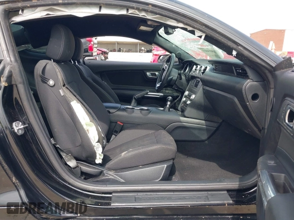 2020 Ford Mustang EcoBoost with VIN 1FA6P8TH4L5176293, listed as a IAAI auction lot 41885007 with 31,305 mi miles. Bid and sale history available at carsss.com. Image 5.
