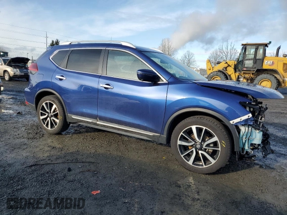 2020 Nissan Rogue SL with VIN 5N1AT2MT5LC706956, listed as a Copart auction lot 49239905 with 62,137 mi miles and Salvage Title. Bid and sale history available at carsss.com. Image 4.