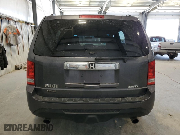 2015 Honda Pilot EX-L with VIN 5FNYF4H50FB044387, listed as a Copart auction lot 53312715 with 114,482 mi miles and Salvage Title. Bid and sale history available at carsss.com. Image 6.