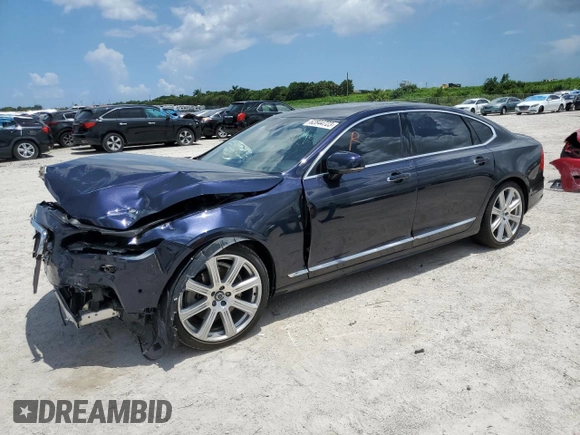 2019 Volvo S90 Inscription with VIN LVYA22ML5KP088626, listed as a Copart auction lot 62844723 with 40,001 mi miles. Bid and sale history available at carsss.com. Image 1.