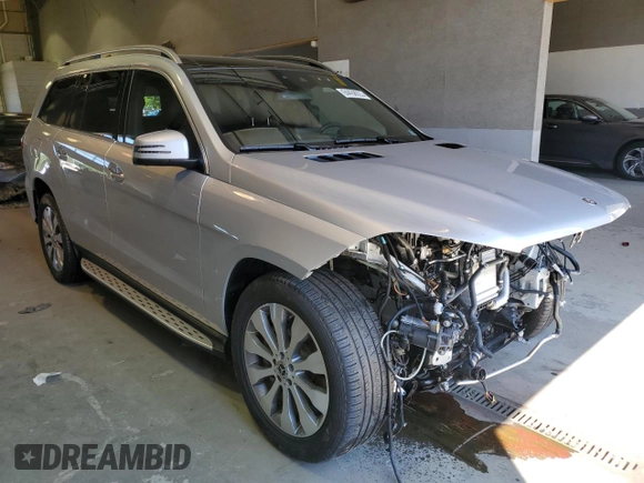 2017 Mercedes-Benz GLS 450 with VIN 4JGDF6EE5HA929769, listed as a Copart auction lot 64458923 with 8,900 mi miles and . Bid and sale history available at DreamBid. Image 4.