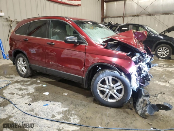 2010 Honda CR-V EX with VIN 3CZRE4H51AG703713, listed as a Copart auction lot 50044825 with 0 mi miles and Non Repairable. Bid and sale history available at carsss.com. Image 4.