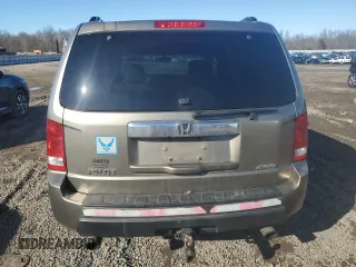 2009 Honda Pilot EX-L with VIN 5FNYF48539B033436, listed as a Copart auction lot 44797345 with 267,612 mi miles and Clean Title. Bid and sale history available at carsss.com. Image 6.
