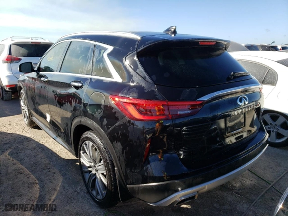 2021 Infiniti QX50 ESSENTIAL with VIN 3PCAJ5CA5MF121004, listed as a Copart auction lot 63955952 with 0 mi miles. Bid and sale history available at carsss.com. Image 3.