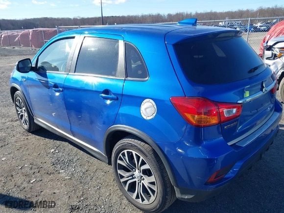 2019 Mitsubishi Outlander Sport ES 2.0 with VIN JA4AR3AU2KU001704, listed as a IAAI auction lot 41015349 with 63,700 mi miles. Bid and sale history available at carsss.com. Image 3.