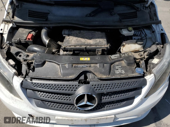 2018 Mercedes-Benz Metris Cargo with VIN WD3PG2EA6J3409170, listed as a Copart auction lot 62402785 with 160,569 mi miles and Salvage title. Bid and sale history available at DreamBid. Image 12.