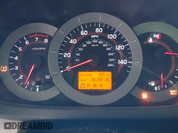 2007 Toyota RAV4 Limited with VIN JTMZK34V975011438, listed as a IAAI auction lot 42643034 with 163,616 mi miles and . Bid and sale history available at DreamBid. Image 7.