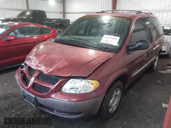 2001 Dodge Caravan SE with VIN 1B4GP25381B275241, listed as a IAAI auction lot 41877996 with 117,936 mi miles and . Bid and sale history available at DreamBid. Image 17.