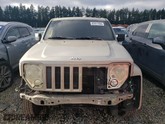 2011 Jeep Liberty Sport Jet with VIN 1J4PP2GK7BW540727, listed as a Copart auction lot 87417434 with 192,473 mi miles and Salvage title. Bid and sale history available at DreamBid. Image 5.