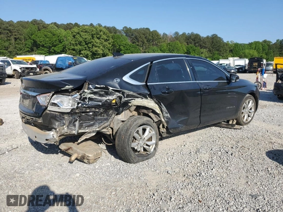 2018 Chevrolet Impala LT z VIN 2G1105S35J9115931, wystawiony jako Copart lot #53836225 z przebiegiem 117 134 mil mil oraz Szkoda całkowita • Salvage title. Historia ofert i sprzedaży dostępna na DreamBid. Obrazek 3.