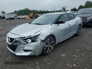 2018 Nissan Maxima SV with VIN 1N4AA6APXJC380082, listed as a Copart auction lot 61170815 with 98,008 mi miles and Salvage title. Bid and sale history available at DreamBid. Image 1.