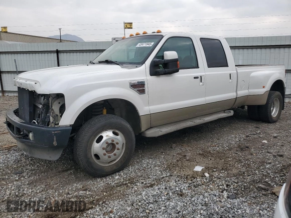 2010 Ford F-350 XL with VIN 1FTWW3DR4AEA57907, listed as a Copart auction lot 43471945 with 121,505 mi miles and Salvage title. Bid and sale history available at DreamBid. Image 1.