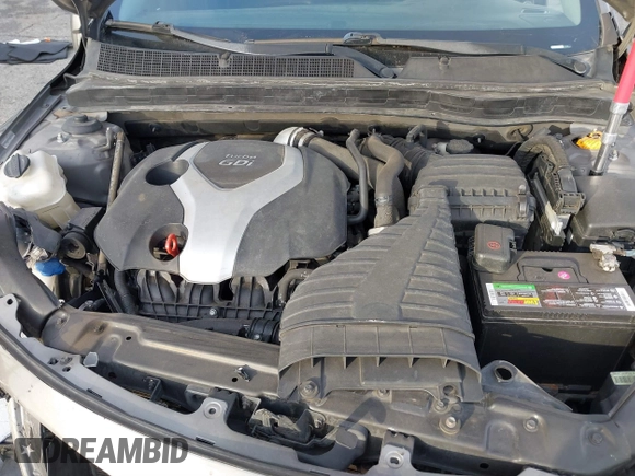 2014 Kia Optima SX Turbo with VIN 5XXGR4A63EG291596, listed as a IAAI auction lot 41385491 with 265,017 mi miles and . Bid and sale history available at DreamBid. Image 10.