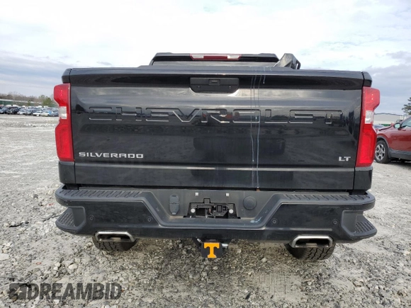 2022 Chevrolet Silverado 1500 LT Trail Boss with VIN 1GCPYFEL3NZ213931, listed as a Copart auction lot 43682135 with 57,428 mi miles and Salvage Title. Bid and sale history available at DreamBid. Image 6.