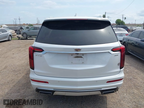2022 Cadillac XT6 Premium Luxury with VIN 1GYKPCRS2NZ161800, listed as a IAAI auction lot 42174382 with 45,746 mi miles and . Bid and sale history available at DreamBid. Image 16.