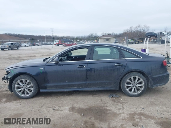 2018 Audi A6 Premium Plus with VIN WAUD8AFC3JN054072, listed as a IAAI auction lot 41442211 with 84,904 mi miles. Bid and sale history available at carsss.com. Image 14.