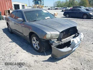2012 Dodge Charger SE with VIN 2C3CDXBG5CH111152, listed as a IAAI auction lot 41908628 with 175,828 mi miles. Bid and sale history available at carsss.com. Image 1.