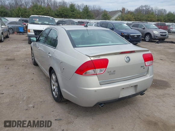 2010 Mercury Milan Premier z VIN 3MEHM0JG5AR651160, wystawiony jako IAAI lot #42043811 z przebiegiem 182 169 mil mil oraz . Historia ofert i sprzedaży dostępna na DreamBid. Obrazek 3.