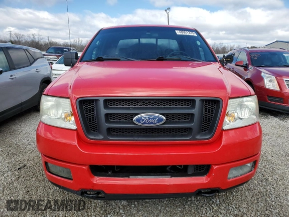 2005 Ford F-150 XLT z VIN 1FTPW14575KE53410, wystawiony jako Copart lot #48061225 z przebiegiem 126 503 mil mil oraz Szkoda całkowita • Salvage title. Historia ofert i sprzedaży dostępna na DreamBid. Obrazek 5.