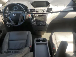 2015 Honda Odyssey EX-L with VIN 5FNRL5H60FB089678, listed as a Copart auction lot 56025035 with Not Provided miles and Salvage Title. Bid and sale history available at DreamBid. Image 8.