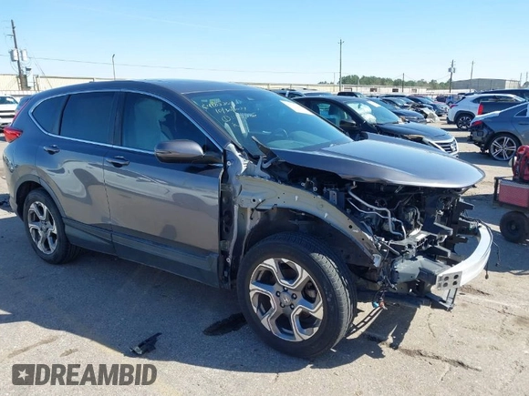 2019 Honda CR-V EX-L with VIN 5J6RW1H8XKA009351, listed as a IAAI auction lot 41697280 with 30,635 mi miles. Bid and sale history available at carsss.com. Image 1.