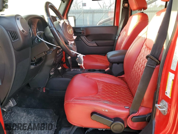 2016 Jeep Wrangler Unlimited Sport with VIN 1C4BJWDG2GL235220, listed as a Copart auction lot 48978005 with 126,863 mi miles and Salvage Title. Bid and sale history available at DreamBid. Image 7.