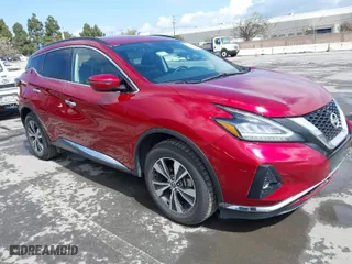 2023 Nissan Murano SV with VIN 5N1AZ2BS7PC110925, listed as a IAAI auction lot 41915531 with 56,179 mi miles. Bid and sale history available at carsss.com. Image 1.