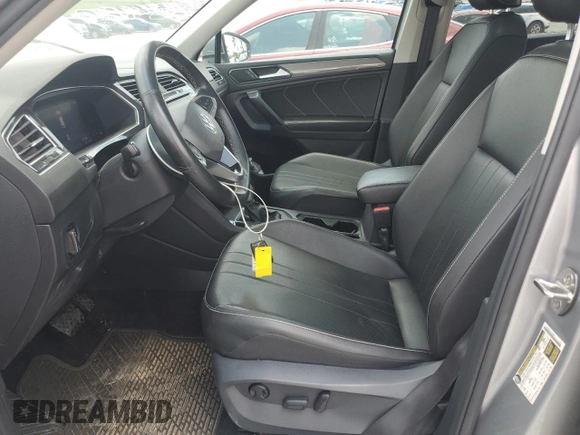 2022 Volkswagen Tiguan SE with VIN 3VV3B7AX2NM105513, listed as a Copart auction lot 62281665 with 97,481 mi miles and Salvage title. Bid and sale history available at DreamBid. Image 7.