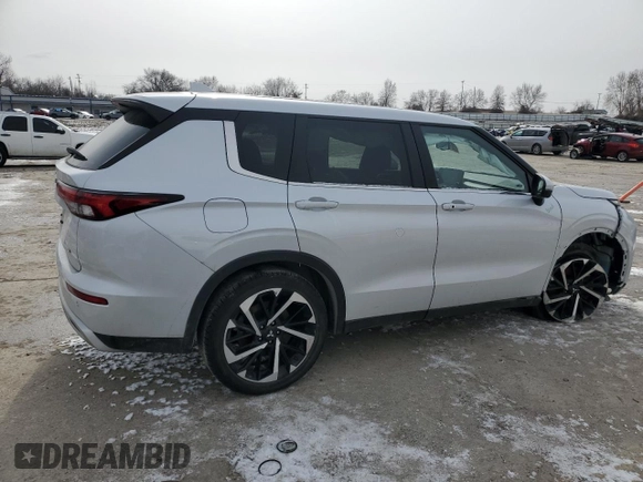 2024 Mitsubishi Outlander SE z VIN JA4J4VA88RZ020090, wystawiony jako Copart lot #45466615 z przebiegiem 41 644 mil mil oraz Szkoda całkowita • Salvage title. Historia ofert i sprzedaży dostępna na DreamBid. Obrazek 3.