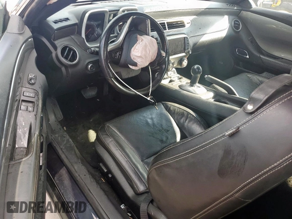 2014 Chevrolet Camaro LT with VIN 2G1FC1E31E9187152, listed as a Copart auction lot 62467045 with Not provided miles and Salvage title. Bid and sale history available at DreamBid. Image 8.