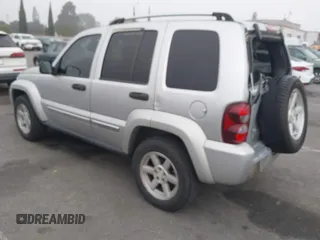 2005 Jeep Liberty Limited with VIN 1J4GK58KX5W704393, listed as a IAAI auction lot 41675508 with 188,403 mi miles. Bid and sale history available at carsss.com. Image 3.