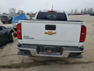 2019 Chevrolet Colorado 2WD Work Truck with VIN 1GCGSBEAXK1155111, listed as a Copart auction lot 46215334 with 55,617 mi miles and Salvage Title. Bid and sale history available at carsss.com. Image 6.