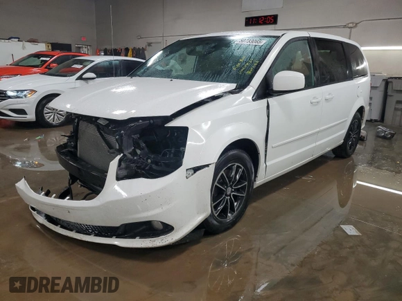 2017 Dodge Grand Caravan SXT with VIN 2C4RDGCG3HR756372, listed as a Copart auction lot 50733065 with Not Provided miles and Salvage Title. Bid and sale history available at DreamBid. Image 1.