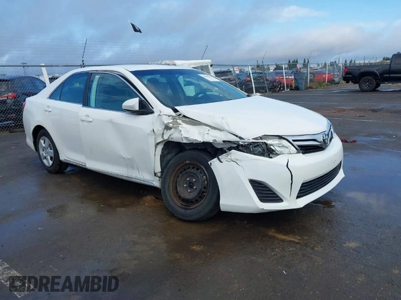2012 Toyota Camry L with VIN 4T4BF1FKXCR190278, listed as a IAAI auction lot 41808646 with 136,684 mi miles. Bid and sale history available at carsss.com. Image 1.