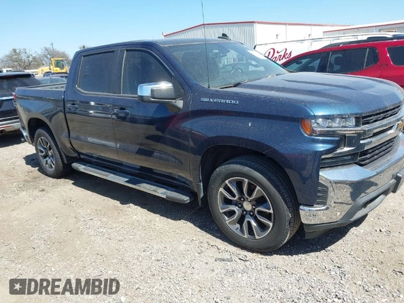 2020 Chevrolet Silverado 1500 LT with VIN 3GCPWCED6LG256184, listed as a IAAI auction lot 41759866 with 38,388 mi miles. Bid and sale history available at carsss.com. Image 1.