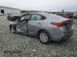 2022 Hyundai Accent SE with VIN 3KPC24A69NE156232, listed as a Copart auction lot 52486335 with 115,873 mi miles and Salvage Title. Bid and sale history available at carsss.com. Image 2.