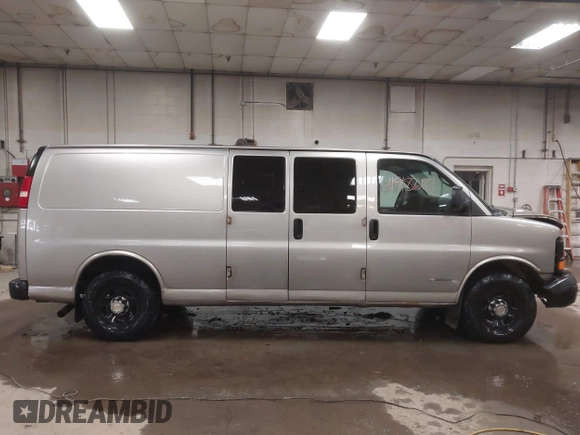 2004 Chevrolet Express Cargo with VIN 1GCGG29V441219788, listed as a IAAI auction lot 41918681 with 380,000 mi miles and . Bid and sale history available at DreamBid. Image 13.
