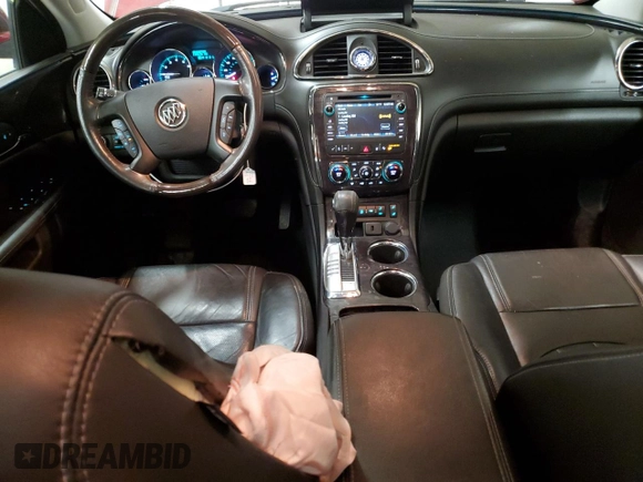 2015 Buick Enclave Leather with VIN 5GAKVBKD7FJ368847, listed as a Copart auction lot 48208815 with 135,176 mi miles and Salvage Title. Bid and sale history available at carsss.com. Image 8.