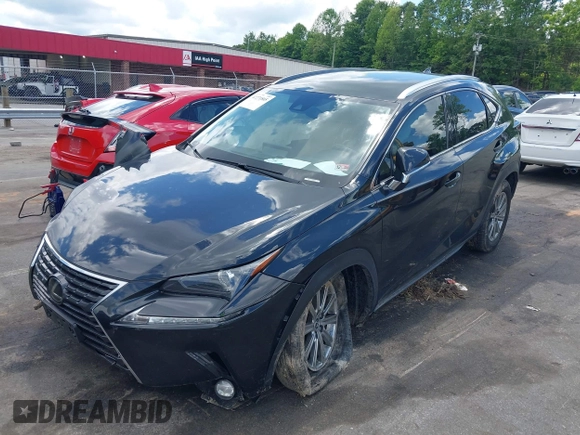 2020 Lexus NX 300 z VIN JTJAARBZ2L5000247, wystawiony jako IAAI lot #42271805 z przebiegiem 77 744 mil mil oraz . Historia ofert i sprzedaży dostępna na DreamBid. Obrazek 2.