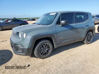 2017 Jeep Renegade Sport z VIN ZACCJAAB6HPG17327, wystawiony jako Copart lot #61271045 z przebiegiem 86 675 mil mil oraz Czysty tytuł • Clean title. Historia ofert i sprzedaży dostępna na DreamBid. Obrazek 1.