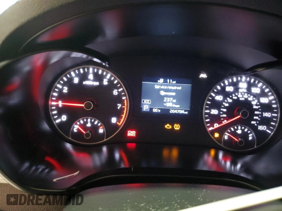 2020 Kia Optima LX with VIN 5XXGT4L3XLG426638, listed as a Copart auction lot 64138905 with 264,784 mi miles and Clean title. Bid and sale history available at DreamBid. Image 9.